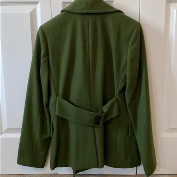 Banana Republic wool coat, green, size M - Picture 2 of 7